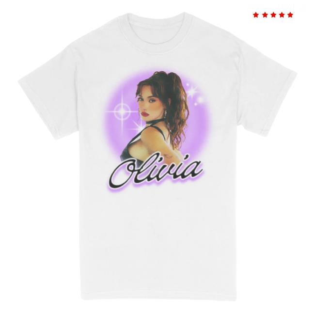 Official Olivia O'brien Merch Shop Spray Paint Tee Shirt Olivia O'brien