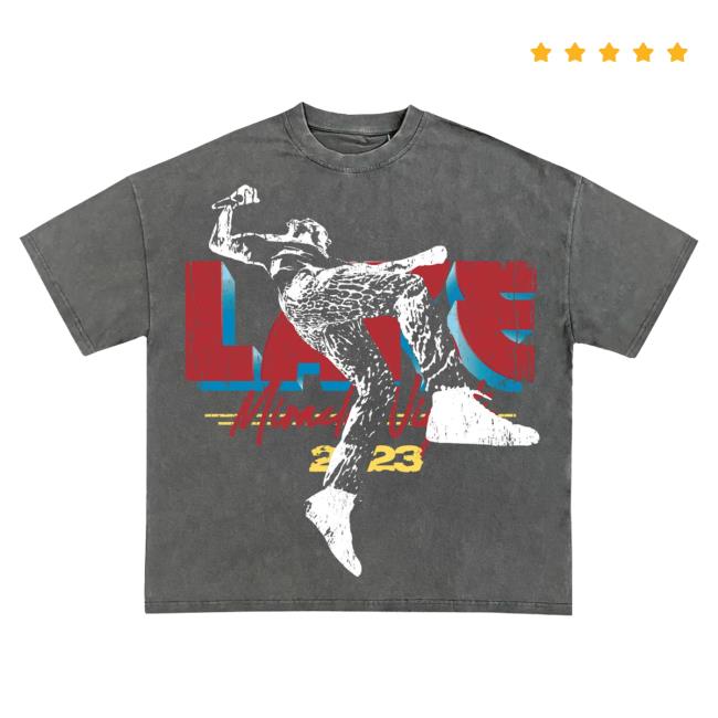 Official Brandon Lake Merch Store Miracle Nights 2023 Tour Top Shirt - Vintage Black (Limited Release) Brandon Lake Apparel Clothing Shop Brandonlake