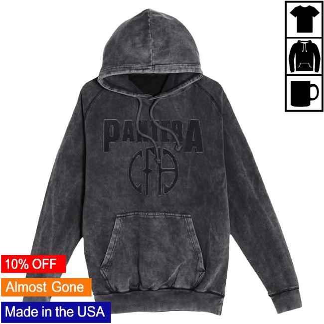 Official Pantera Merch Store Pantera CFH Washed Hood