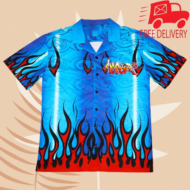 Vapor95 Clothing Store Hot Rod Hawaiian T-Shirt Vapor 95