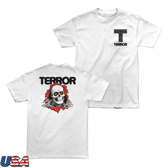 Terror "Skeleton" New Shirt Cold Cuts Merch