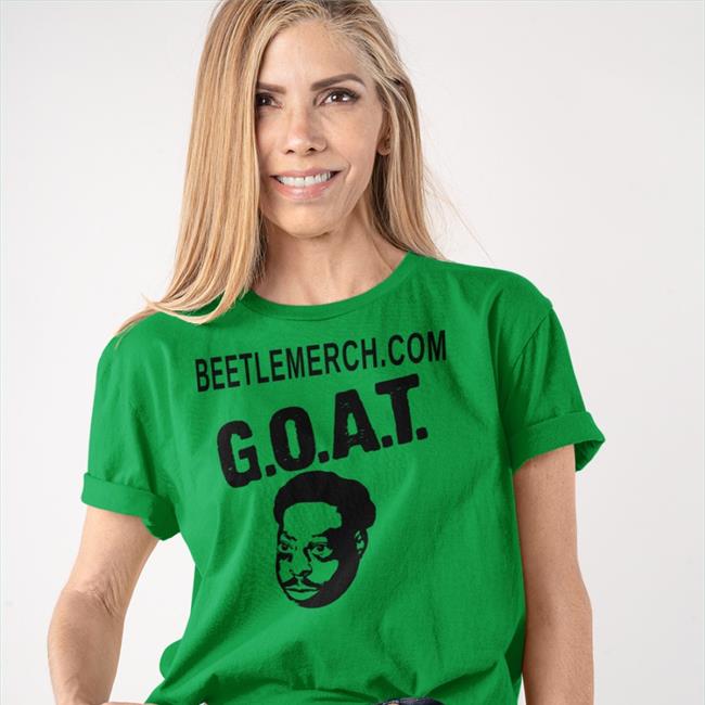 Beetlemerch.com GOAT Simply The G.O.A.T. Crewneck Sweatshirt Beetlejuice Green
