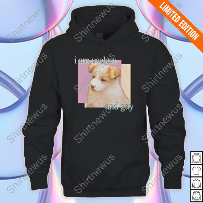 Official I Am Useless And Gay Shirt