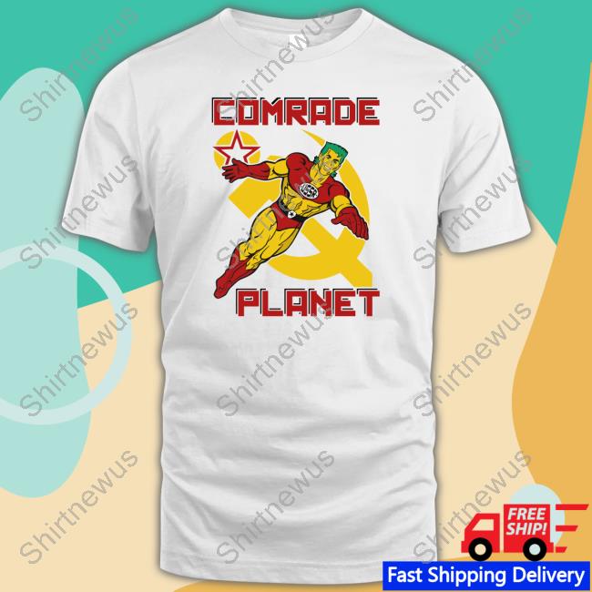 Shirts That Go Hard Comrade Planet Crewneck Sweatshirt