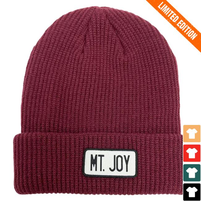 Official Mt Joy Merch Store Mt Joy Mt. Joy Patch Beanie Hat Mtjoy Apparel Clothing Shop