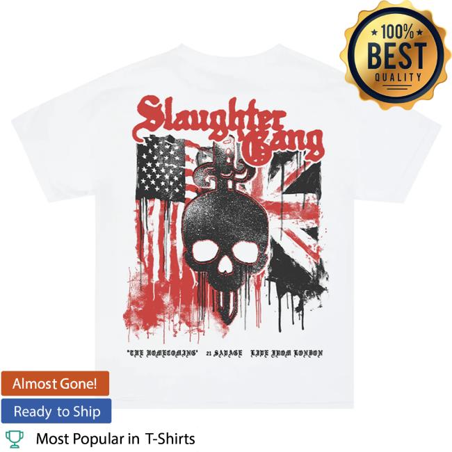 Official 21 Savage Merch Store Saint Laurent Don 21 Savage 021 T-Shirt 21 Savage Apparel Clothing 21Savage