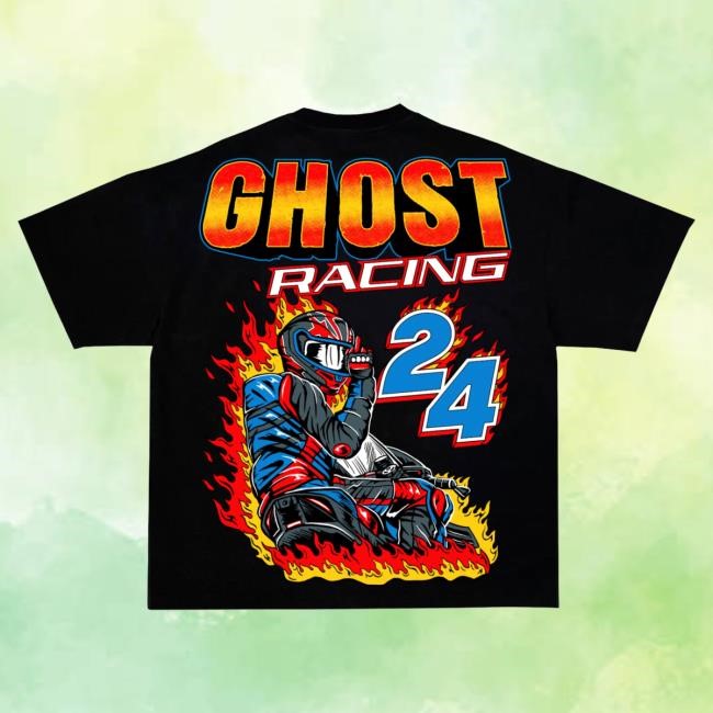 Official Ghost Racing Apparel Ghost Racing RB Look Back Tees - Black