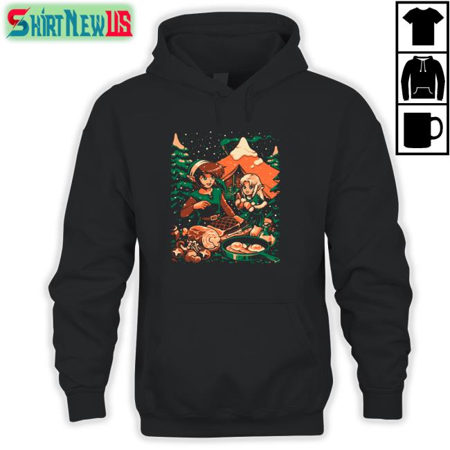 The Yetee Shop Winter Camping Sweatshirt By ixelEyeBat Wario64