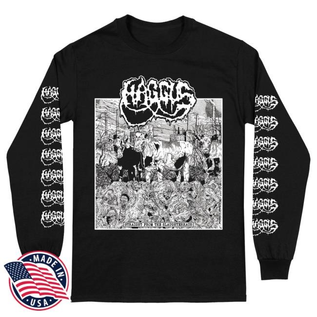 Official Reality Fade Merch Store Haggus 'Straight From The Slaughterhaus' LS Tee RealityFade