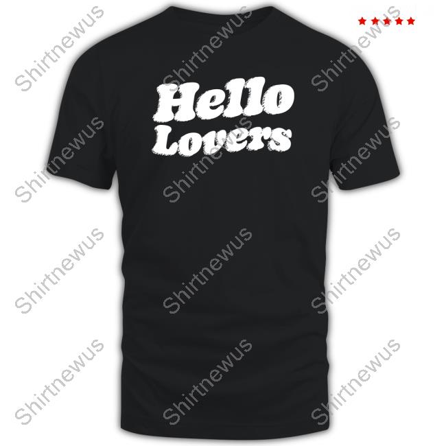 Official Niall Horan Merch Hello Lovers Logo Crewneck