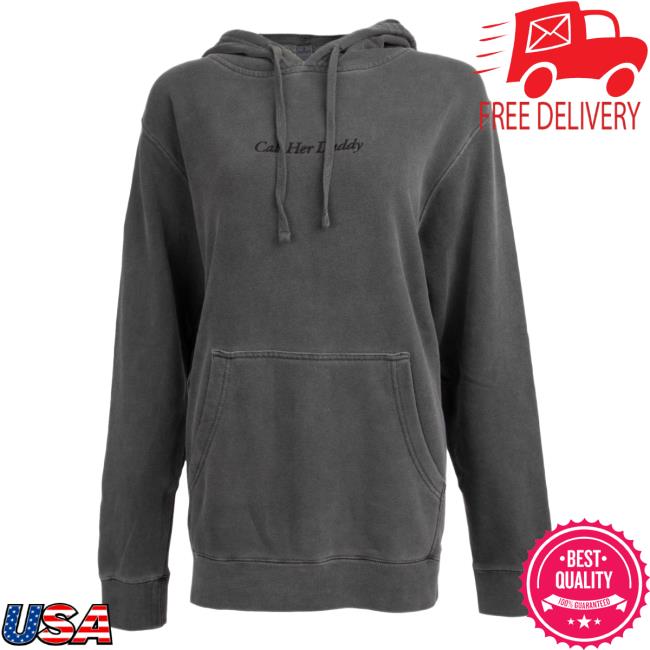 Official Call Her Daddy Apparel Clothing Store Shop CHD Merch Call Her Daddy Print Pullover Sweatshirt CallHerDaddy