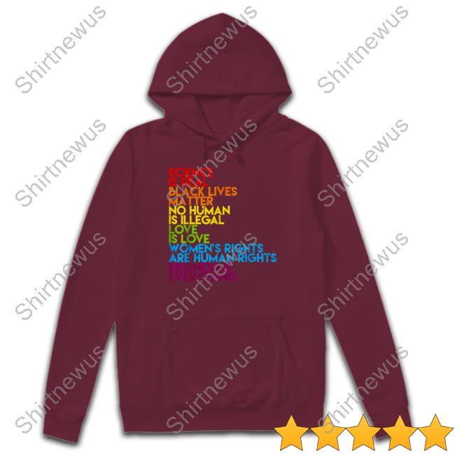 Science Is Real Black Lives Matter TShirts