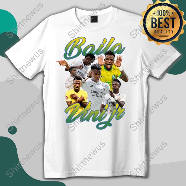 Justin Jefferson Baila Vini Jr Shirts Madrid Zone