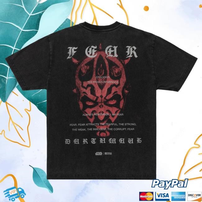 Collector Capsule Star Wars Fear Graphic RSVLTS