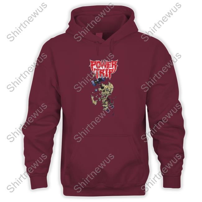 Power Trip "Hammer Skull" Long Sleeve Tee Shirt Cold Cuts Merch Official Power Trip "Hammer Skull" Shirt