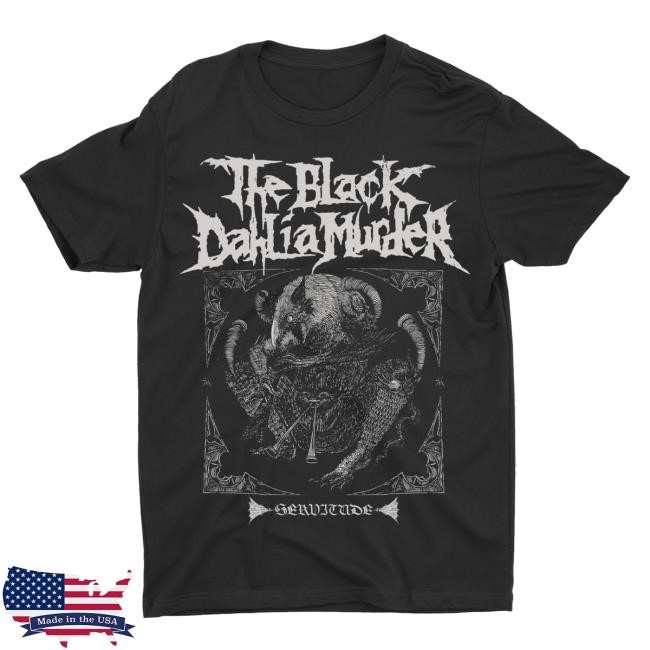 The Black Dahlia Murder Official Merch Store - Horn Demon | Night Shift Merch Tshirt