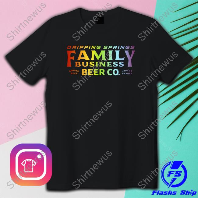 Official Family Business Shop Fbbc Rainbow Logo T-Shirt