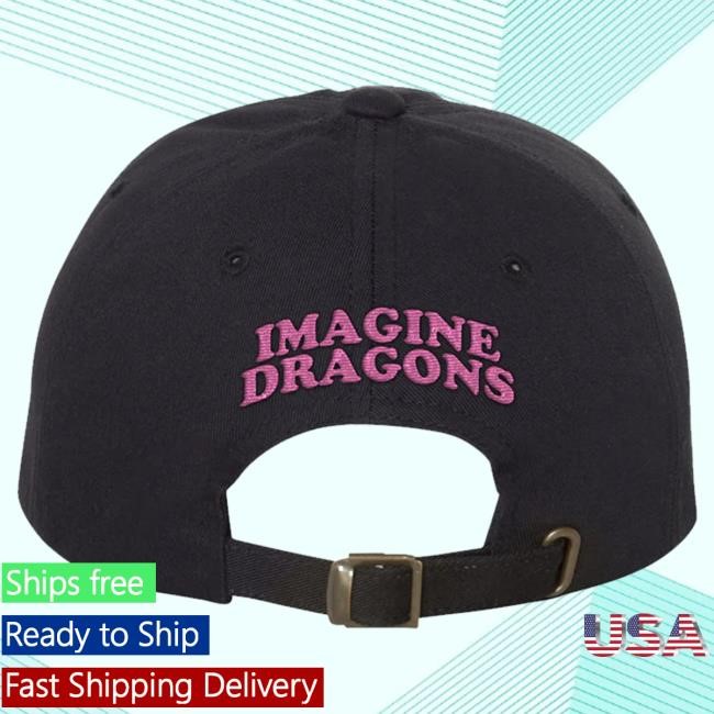 Official Imagine Dragons Merch Store Shop Imagine Dragons Loom Cap W/ Pink Embroidery Imaginedragons