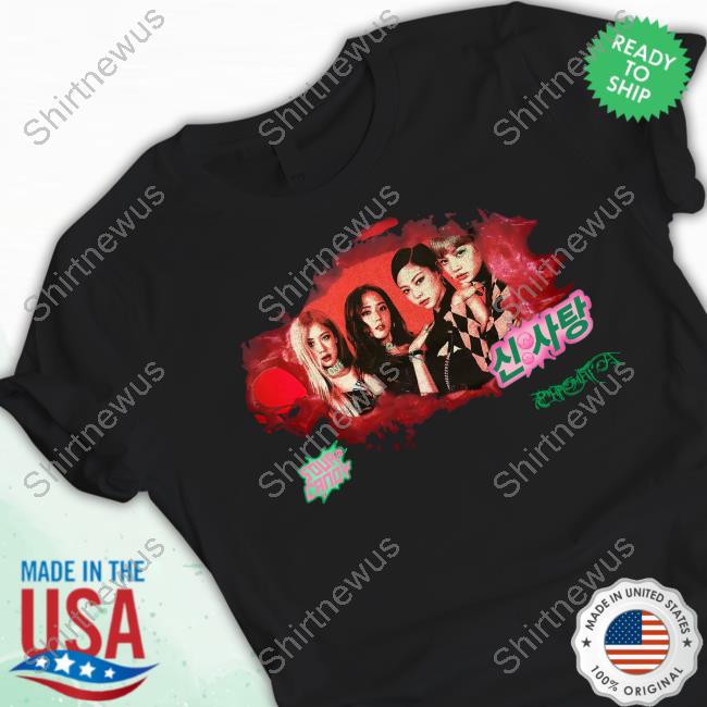 Official BLACKPINK x Lady Gaga Tee Shirt Sour Candy