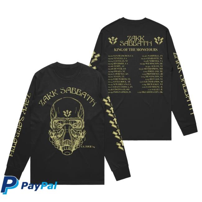 Official Black Label Society 2024 Fighter Pilot Long Sleeve Tees