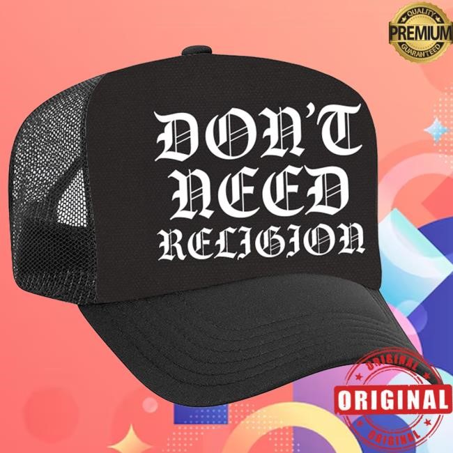 Official Blackcraft Cult Motörhead x Blackcraft Don't Need Religion Cap