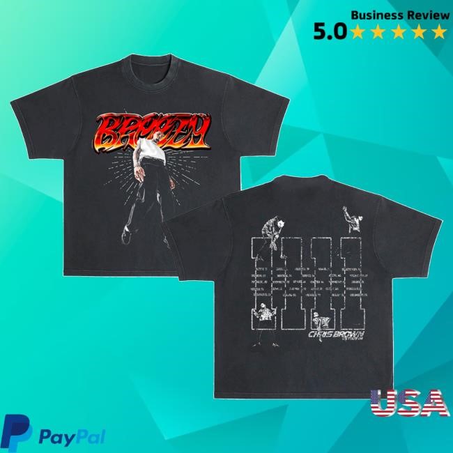 Chris Brown Official Merch Shop 11:11 Vintage Tee Chris Brown Store Merchandise Chrisbrownworldstore