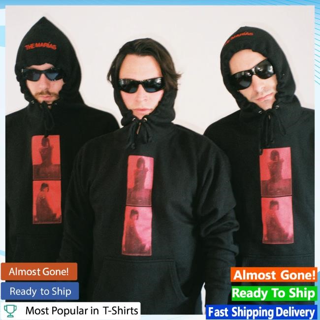 Official The Marias Merch The Marias Crimson Print Sweater The Marias Apparel