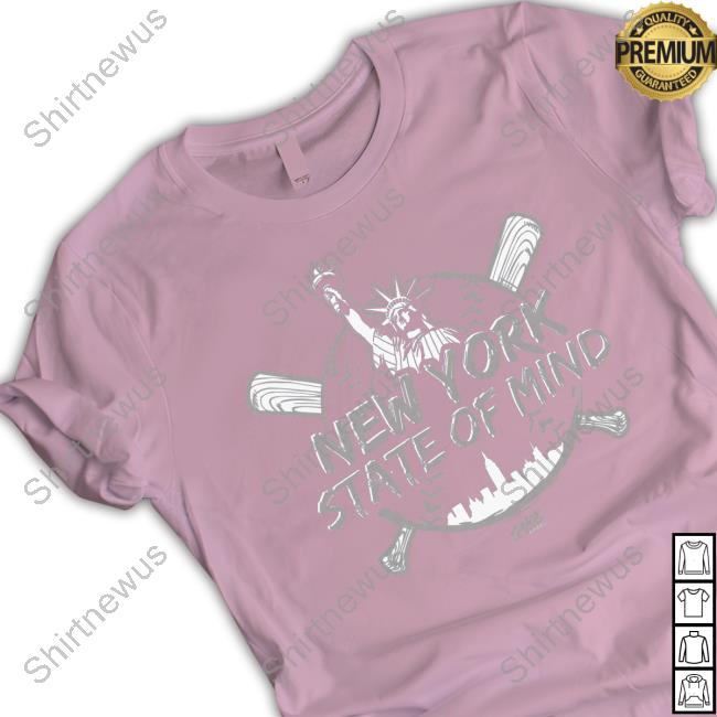 Official New York State of Mind New York Baseball Smack Hoodie Shirt