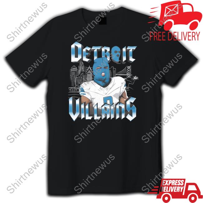 Detroit Apparel 313 Store Detroit Villians Shirt