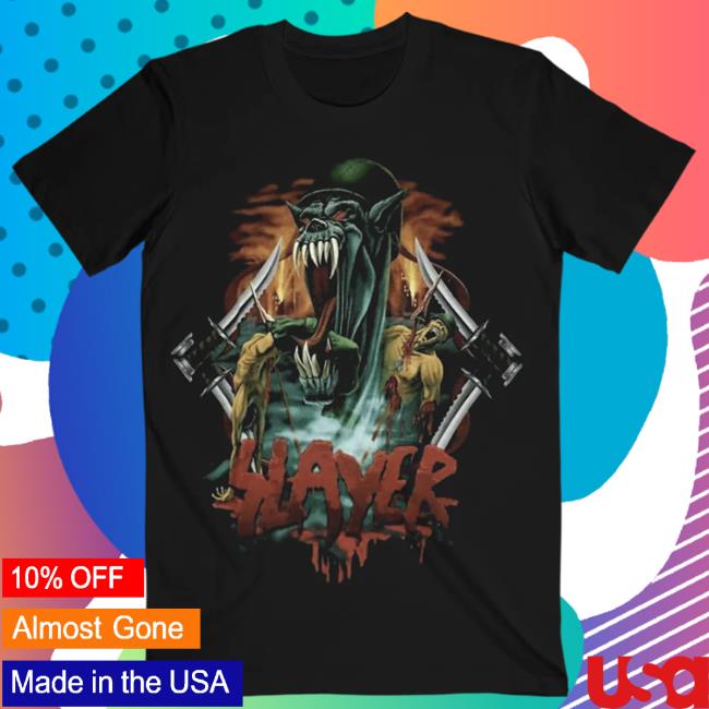Official Slayer Merch Store Soldier Feast T Shirt