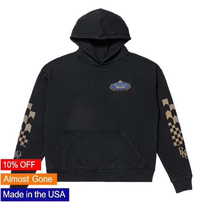 Official Juice Clothing Store Rhude Trophy Series Crewneck Sweatshirt Black Juicestore 3D