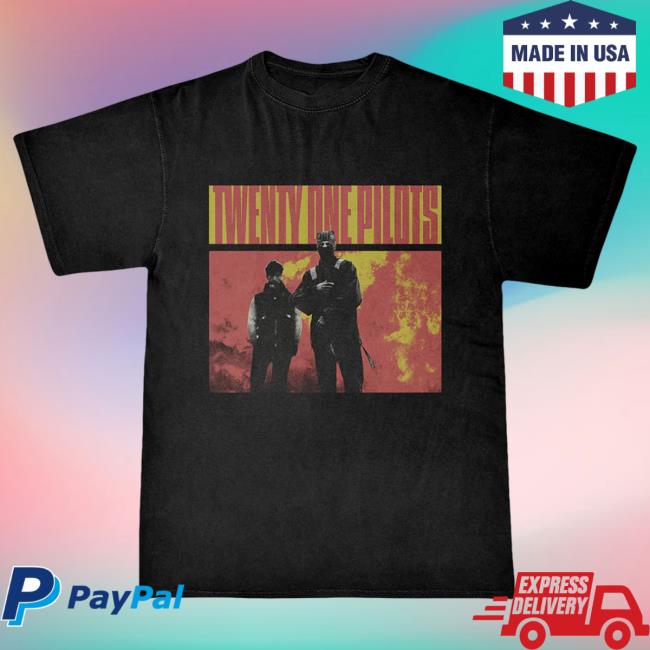 Official Twenty One Pilots Merch Store 21 Pilots Clancy Topline Album Cover Shirt New Twenty One Pilots Clothing Shop TwentyOnePilots 21Pilots