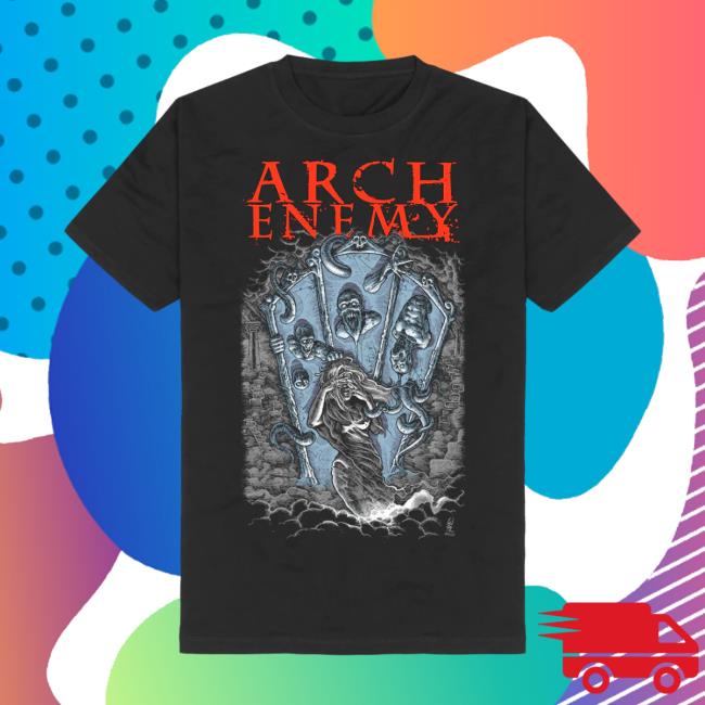 Arch Enemy House Of Mirrors Blue Hoodie