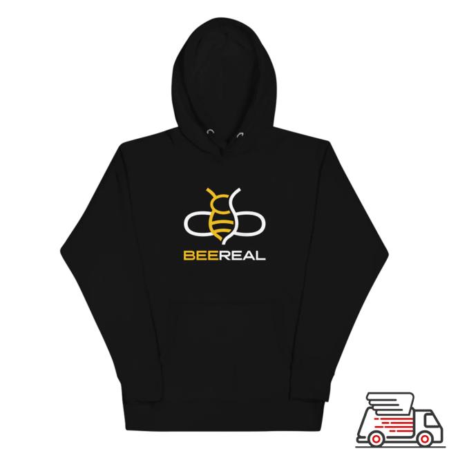 Official Beereal Merch Store BEEREAL Logo Popover Shirt