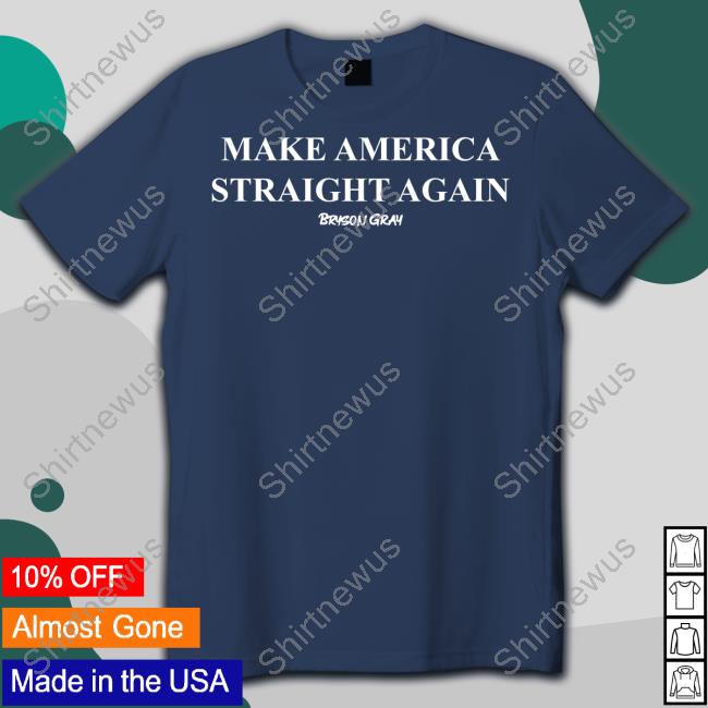 Ccg Bryson Make America Straight Again Tank Top