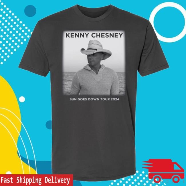 Sun Goes Down Tour Graphite T Shirt – Kenny Chesney
