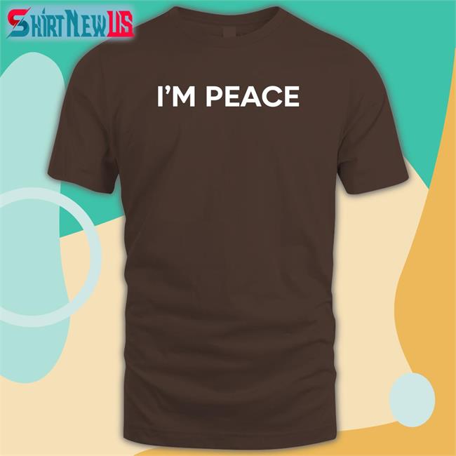 Gure I'm Peace Original Black Hoodie Gureko11