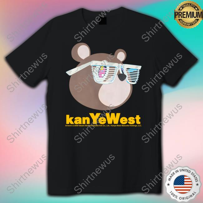 Kanye West Graduation 2007 Mirrored Bear Tee