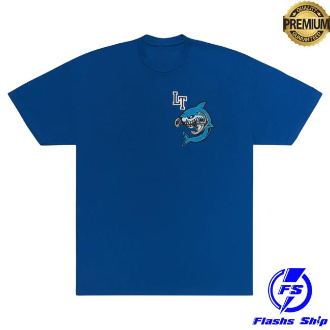 Official Sturniolo Triplets Merch Let's Trip Shark Matthew 4 Hooded Sweatshirt Team Blue Sturniolo Triplets Clothing Shop Sturnioloclothing