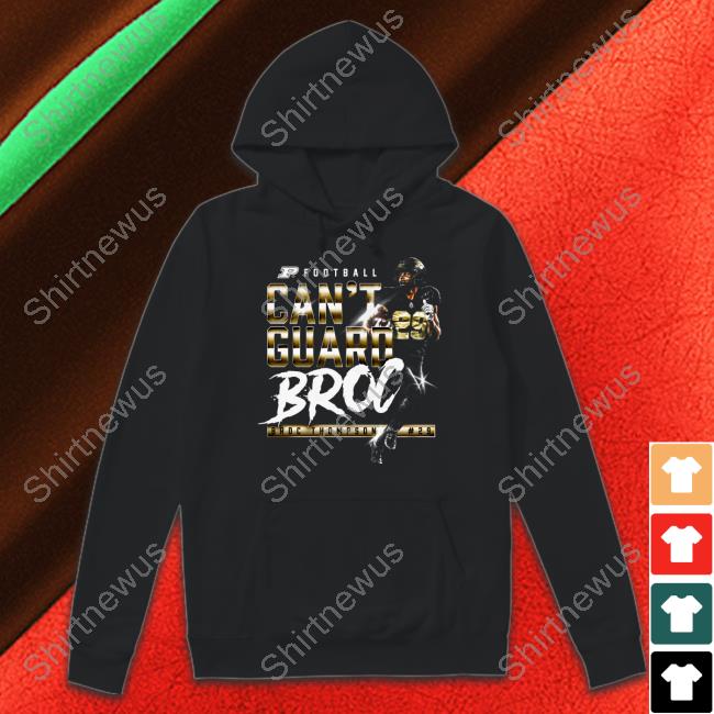 The Purdue Nil Store Can't Guard Broc Thompson Legacy #29 Long Sleeved T Shirt