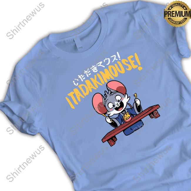 Official Shark Robot Shop Itadaki Mouse T Shirt Scott Frerichs Official Itadaki Mouse Shirt