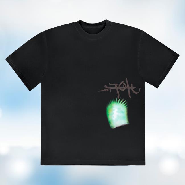 Official Travis Scott Merch Store Travis Scott Utopia C5 Long Sleeve T Shirt Black TravisScott Shop