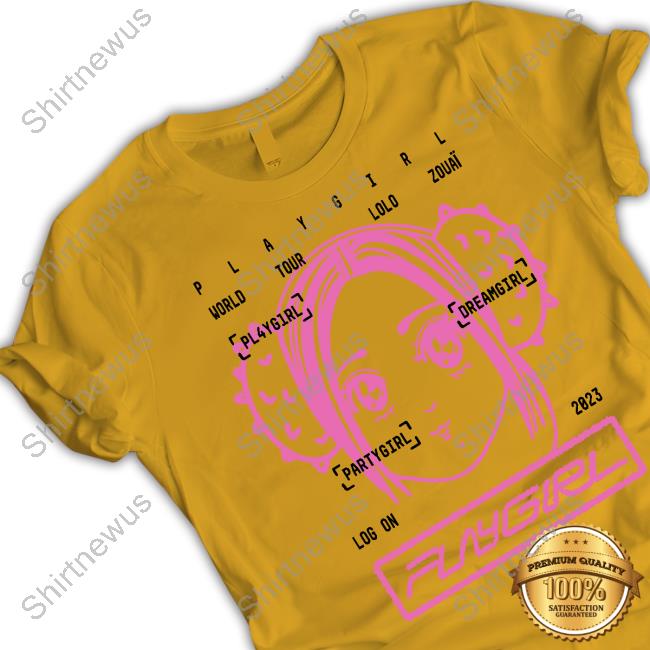 Playgirl Anime Tee Playgirl Anime Lolo Zouaï Tee