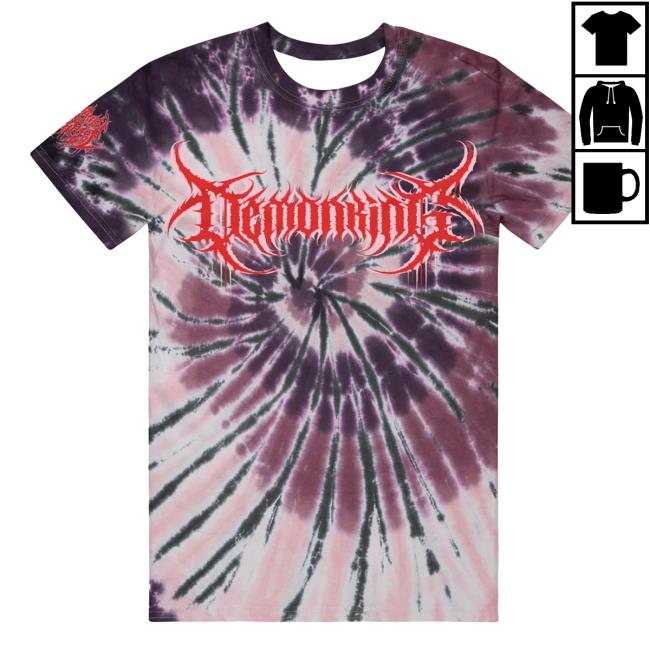 Official Brand Of Sacrifice Merch Demon King Cherry Cola Tie Dye T Shirt
