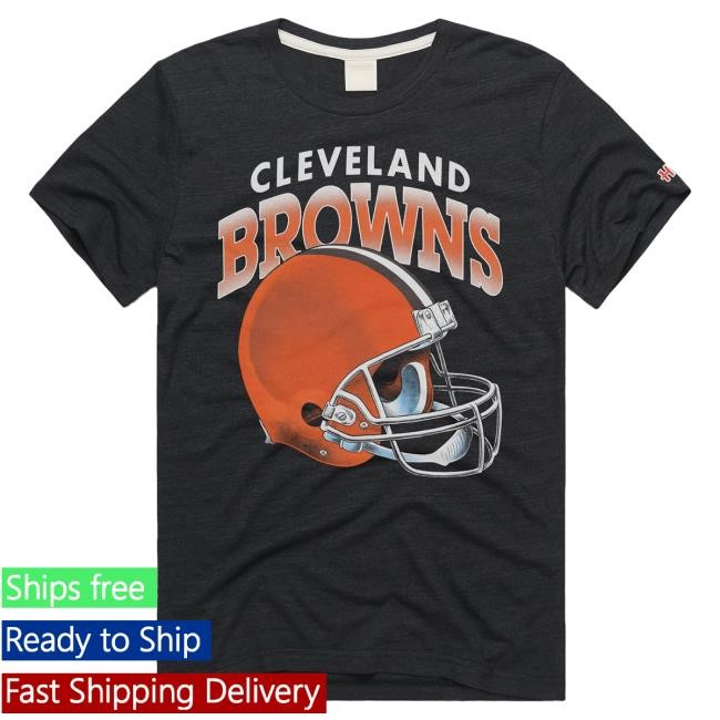 Cleveland Browns Gradient Helmet Top Shirt Homeage – | Cleveland Browns Official | NFL Football