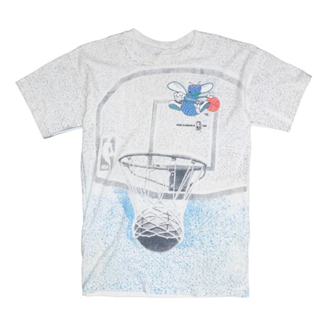 Official Vintage Charlotte Hornets Sweatshirt All Over Print Aop 1992 90S