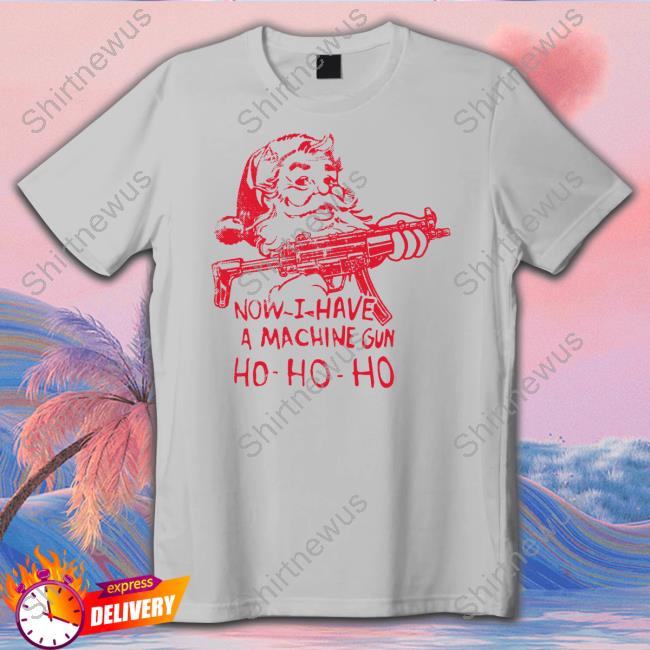 Official Demolition Now I Have A Machine Gun Ho-Ho-Ho Hoodie