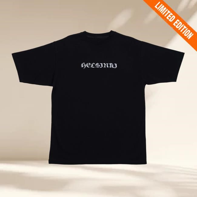 Helsinki Shirt (Black) IKONO Merch
