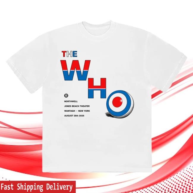 Official The Who Shop Wantagh, NY 2025 Shirts The Who Rock Band