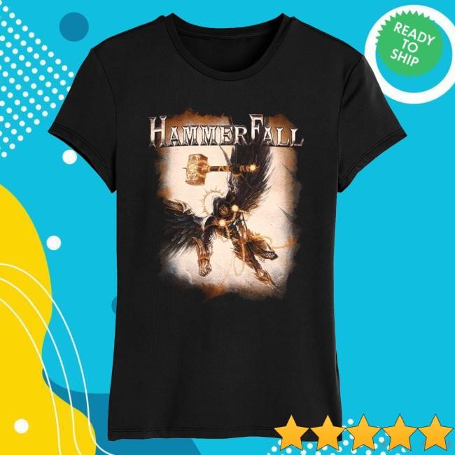 Official Nuclear Blast Merch Shop Hammerfall - Hammer Of Dawn - Girly New Shirt NuclearBlast